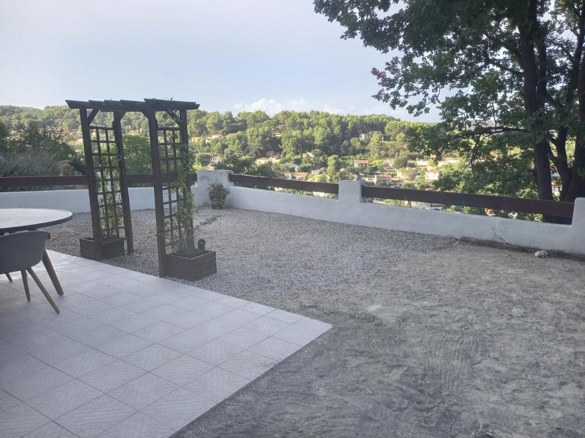 Vue Magnifique, Jardin Et Petit Cocon En Provence Apartment Peypin Bagian luar foto